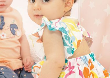 Φόρεμα για βρεφικό κορίτσι (3 - 24 μηνών) | ΕΜΠΡΙΜΕ - Energiers - 